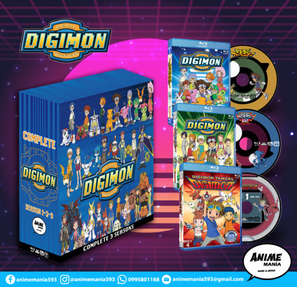 Digimon Adventure Anime HD Latino